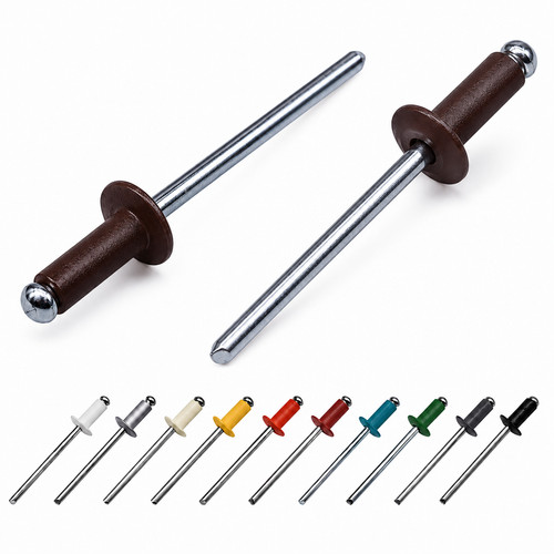 Blindnieten 2x8 alu - blindnieten, 3,2x8