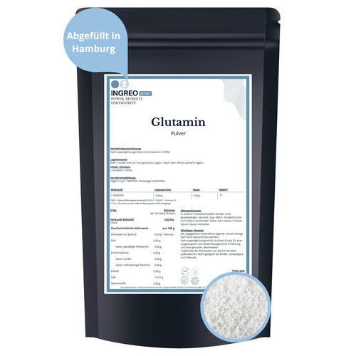 Glutamin pulver - l-glutamin,